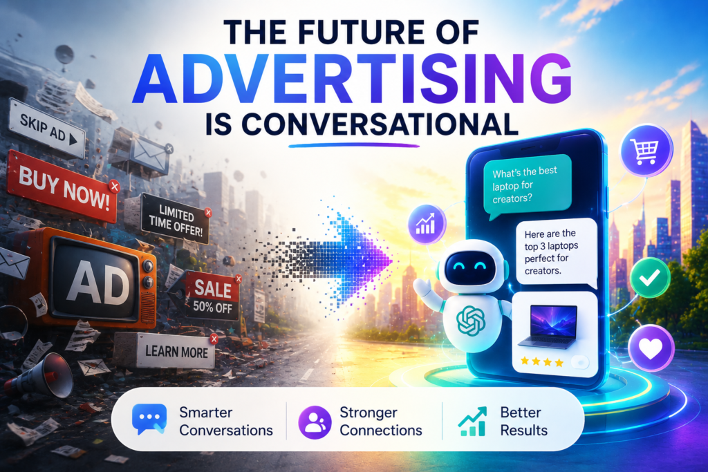 chatgpt advertising is conversational 